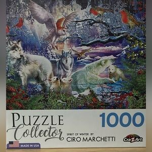 New in box- Puzzle Collector “Spirit of Winter” by Ciro Marchetti, 1000 pieces